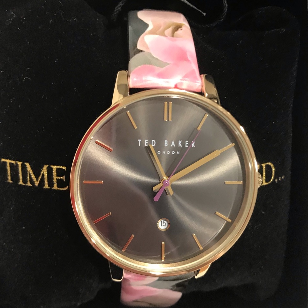🆕 NWT (and box) Ted Baker watch - floral band